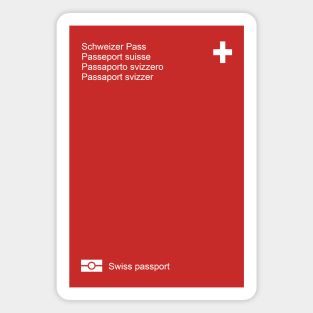 Switzerland passport 2022 version Magnet